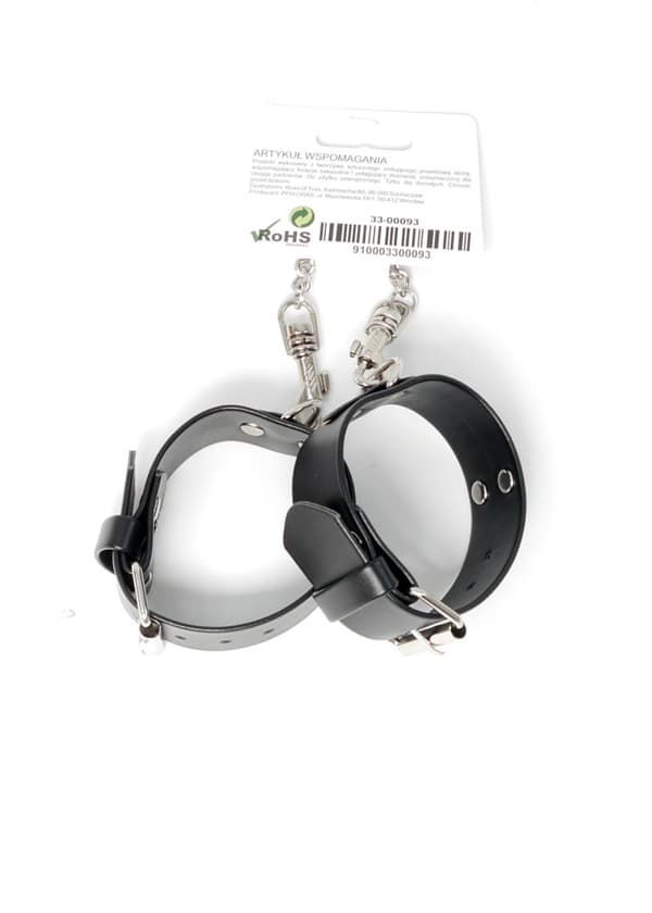 Fetish B Series Håndjern med nitter 3 cm