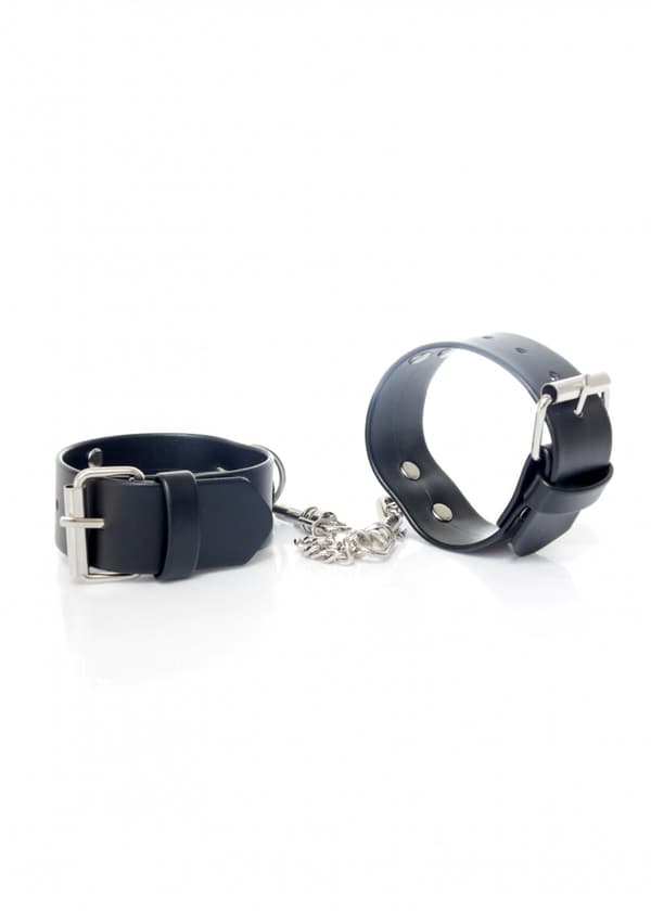Fetish B Series Håndjern med nitter 3 cm
