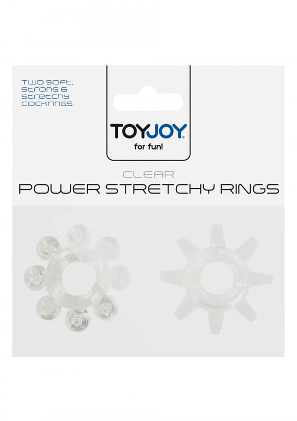 Power Stretchy Ringar 2st Transparent