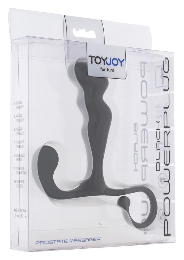 Power Plug Prostate Massager Svart
