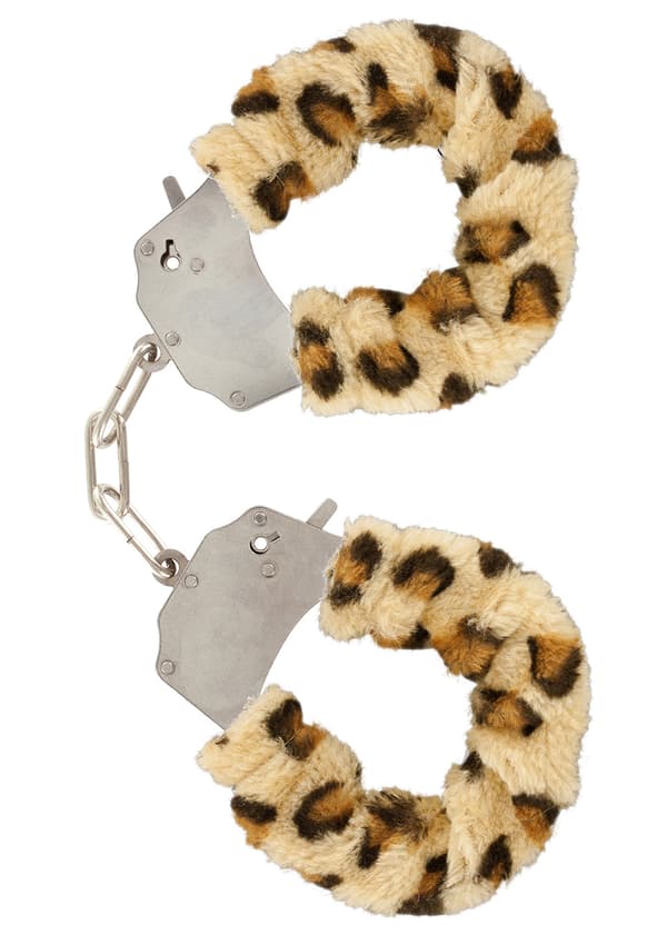 Furry Fun Cuffs Leopard
