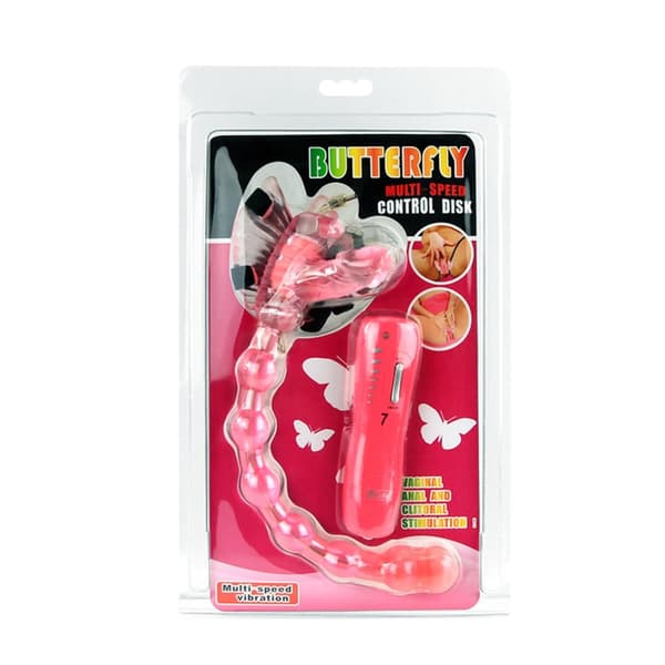 BAILE BUTTERFLY, 7 vibrationsfunktioner