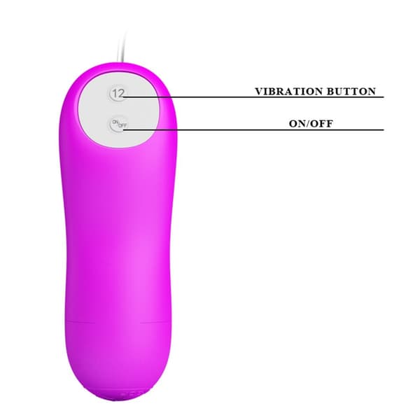 PRETTY LOVE MINI LOVE EGG, 12 vibrationsfunktioner