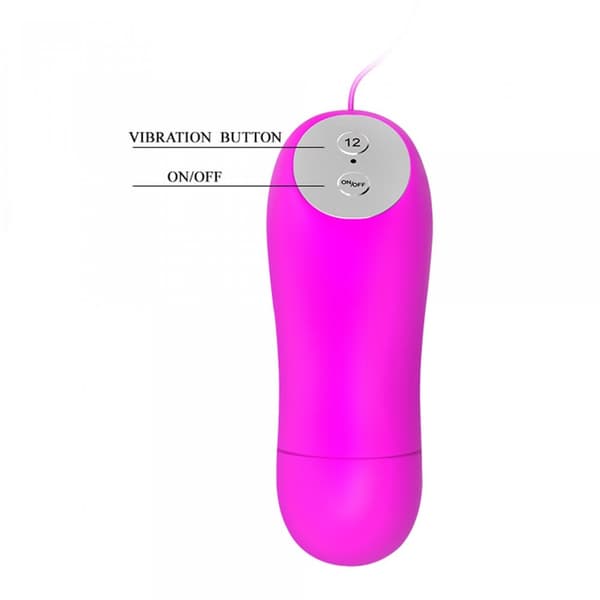 BAILE Mini kärleksägg, 12 vibrationsfunktioner