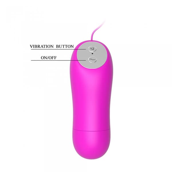 BAILE Mini kærlighedsæg, 12 vibrationsfunktioner
