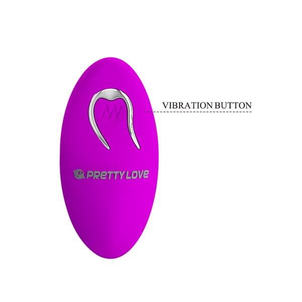 PRETTY LOVE SELKIE, 12 vibrationsfunktioner Trådløs fjernbetjening