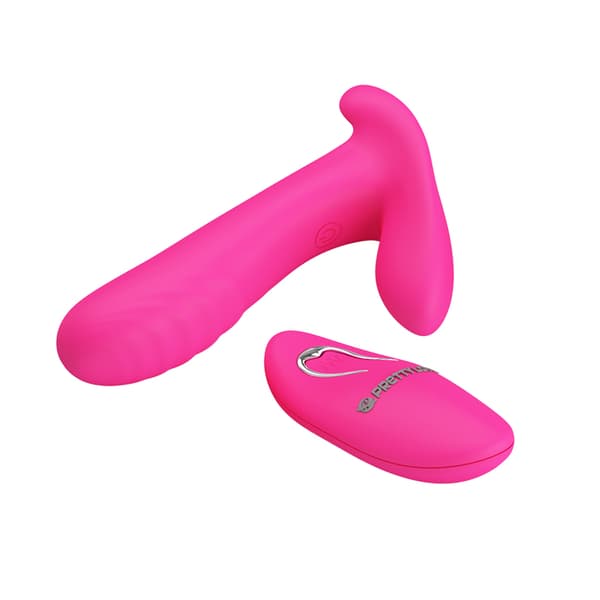 PRETTY LOVE FJERNBETJENING MASSAGER, 12 vibrationsfunktioner Trådløs fjernbetjening