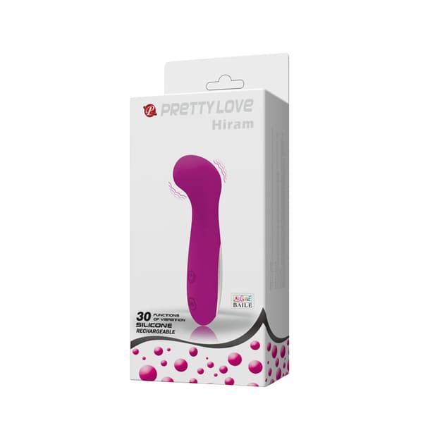 PRETTY LOVE HIRAM, 30 vibrationsfunktioner