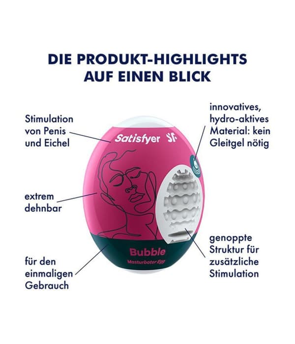 Egg Single Masturbator (boble)