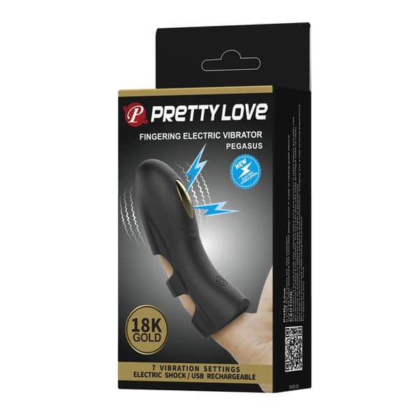 PRETTY LOVE Fingersättning elektrisk vibrator PEGASUS 7 FUNKTIONER