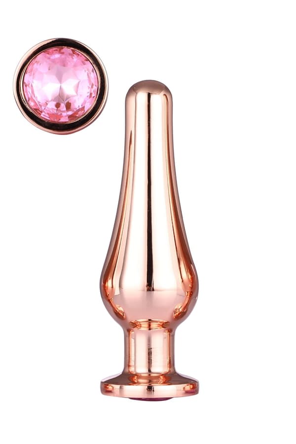 GLIMMANDE KÄRLEK ROSE GOLD PLEASURE PLUG M