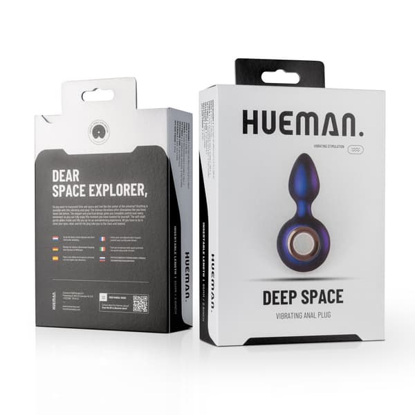 Hueman Deep Space vibrerande analplugg