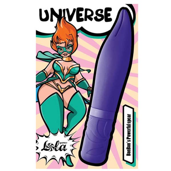 Genopladelig Mini Vibrator Universe BonBons Kraftig Spear Blue