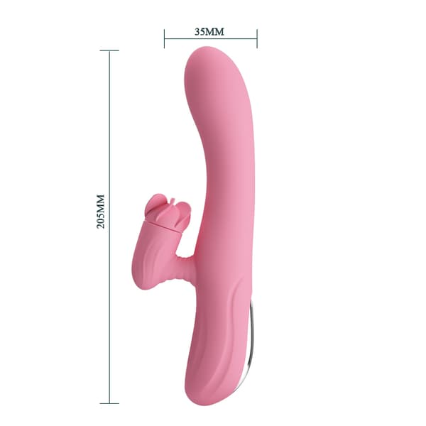 PRETTY LOVE GINA 4 rotation 7 vibrationer USB