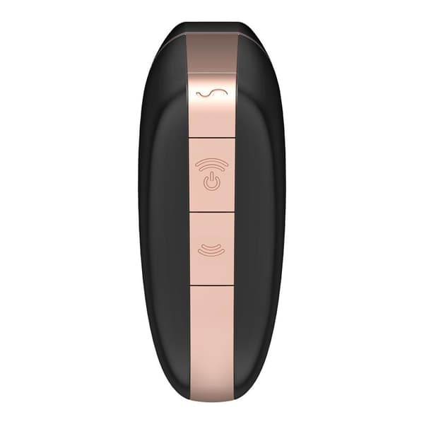 Love Triangle Air Pulse Stimulator + Vibrationssort vibrator