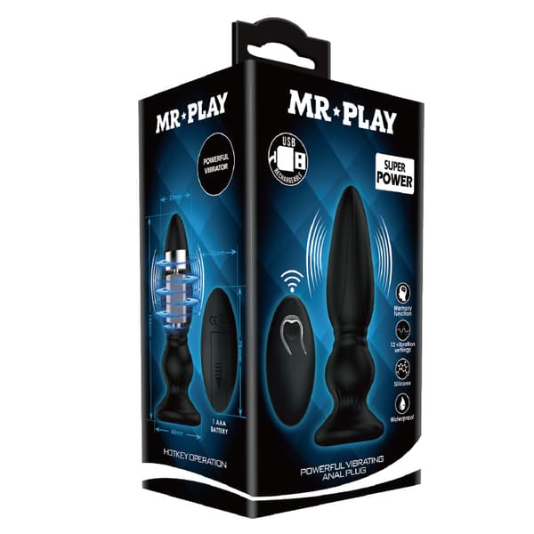 MR PLAY KRAFTIG VIBRERING