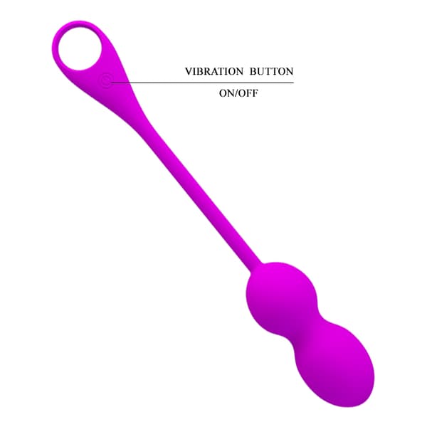 PRETTY LOVE ELVIRA Purple Kegel bolde