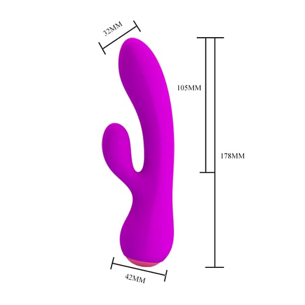 PRETTY LOVE ZACHARY 12 funktion vibrationer