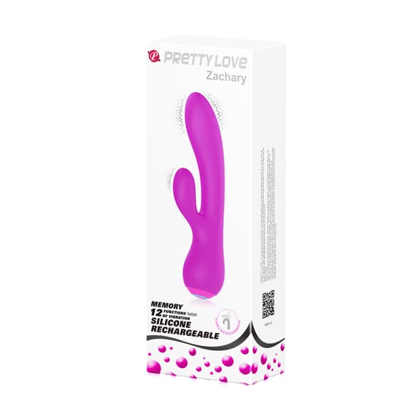 PRETTY LOVE ZACHARY 12 funktion vibrationer