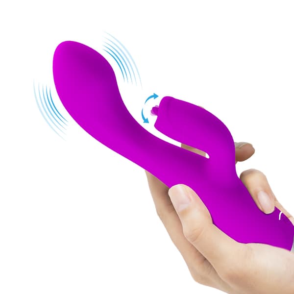 PRETTY LOVE GLORIA Purple 12 funktionsvibrationer