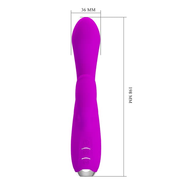PRETTY LOVE GLORIA Purple 12 funktionsvibrationer