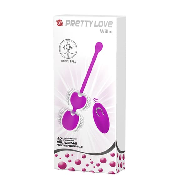 PRETTY LOVE WILLIE USB-fjärrkontroll 12 funktion
