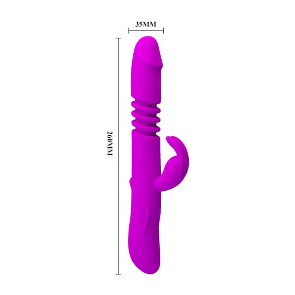 PRETTY LOVE WARD, USB, 12 vibrationer, 4 rotationer