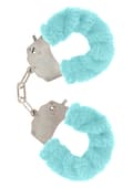 Miniatyrbillede 2 af 4: Furry sjove manchetter Aqua