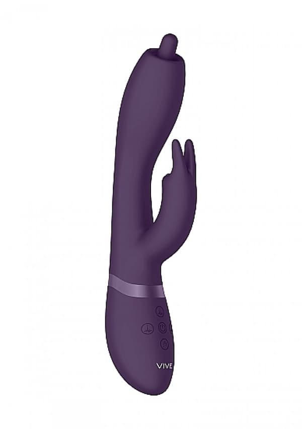 Nilo Pinpoint Rotating G spot Rabbit Purple vibrator