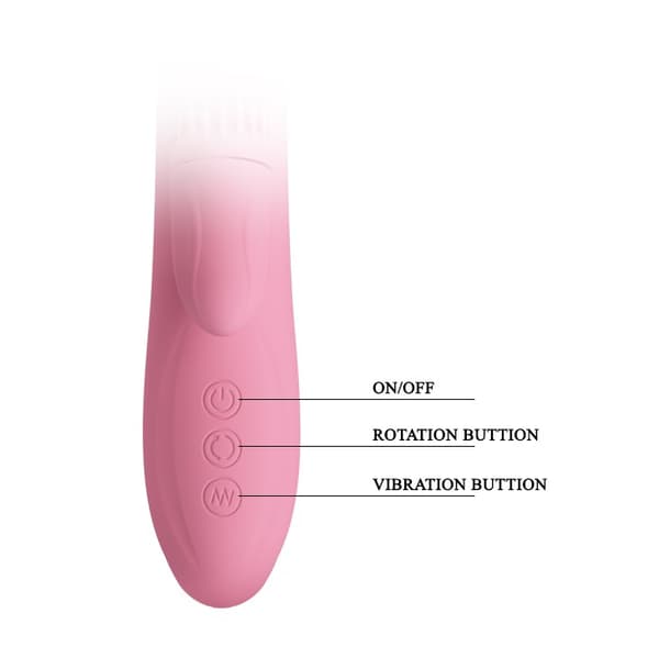 PRETTY LOVE CHRIS USB 4 rot; 7 vibrationer