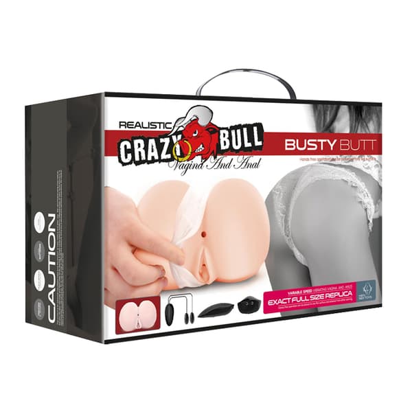 CRAZY BULL Busty Butt Vibrating