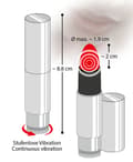 Miniatyrbillede 5 af 5: Kiss Me Lipstick Vibe