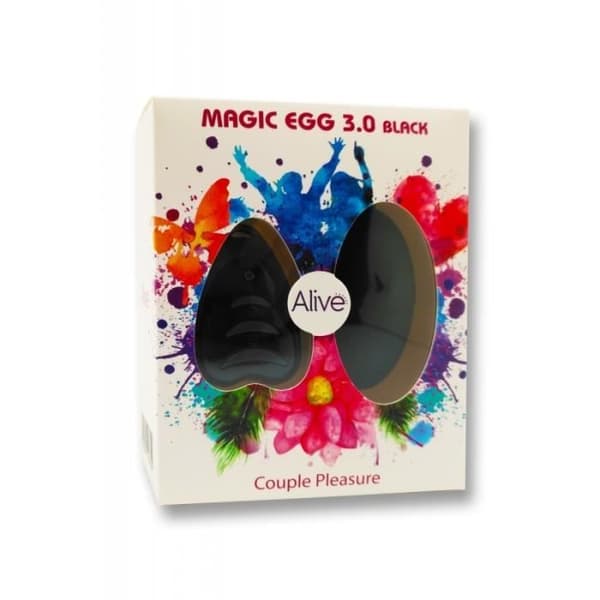 Egg Fjärrkontroll Svart AAA 3.0 vibrator