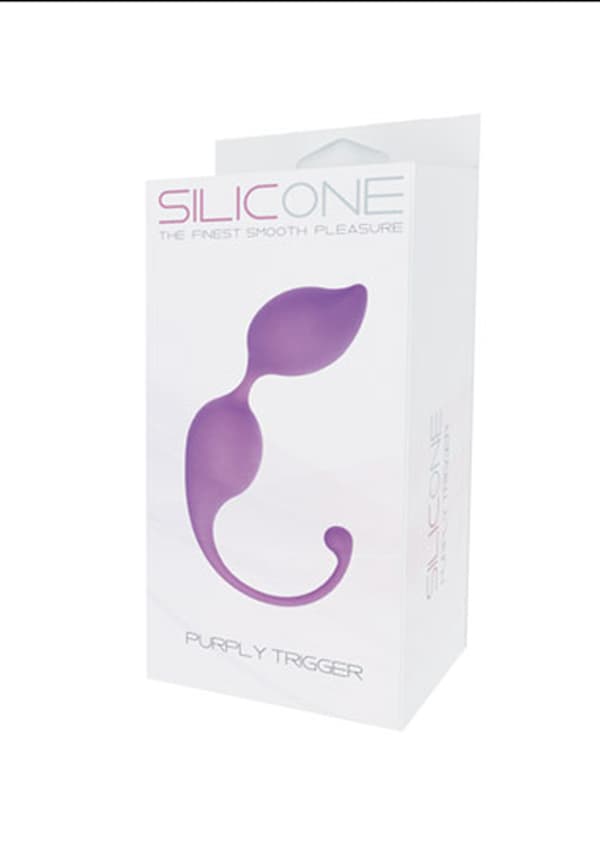 PALLINE TRIGGER SILIKONE PURPLY bolde