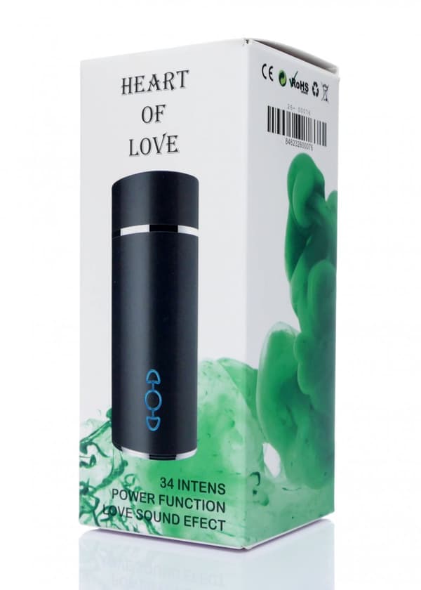 Vagina Heart Of Love 34 funktion USB onani