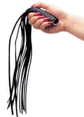 Miniatyrbillede 3 af 4: Læder Flogger 45cm