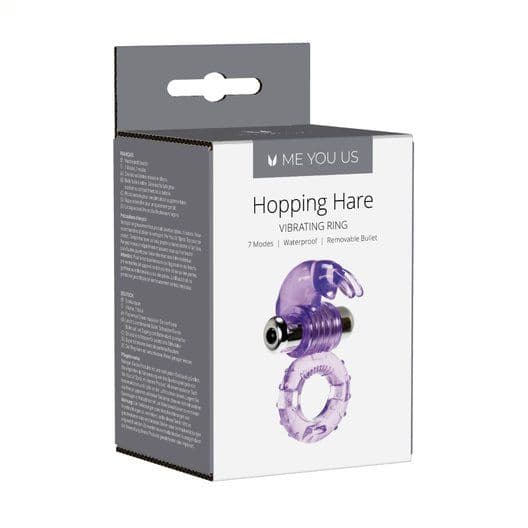 Mig Du Us Hopping Hare Cock Ring Lilla