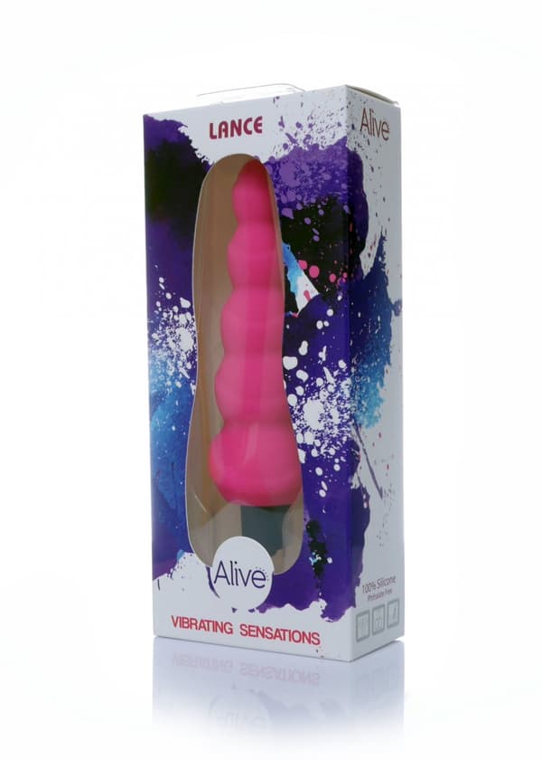 Plug/vibr Vibrator Lance.Plug.Vibrator.Medical Silc.Pink