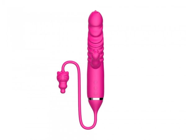 Tungan slickar Triple Stimulation Thrusting Vibrator