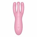 Pikkukuva 2 / 8: Threesome 4 Connect App Vibrator (vaaleanpunainen)