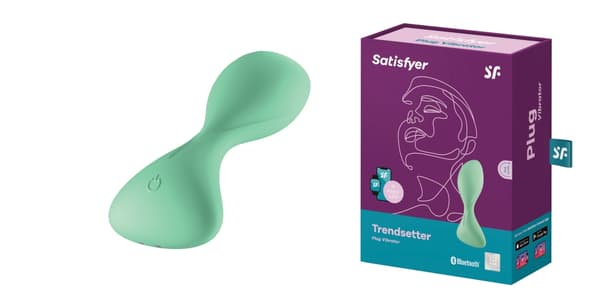 Plug Vibrator Trendsetter Connect App (lysegrøn)