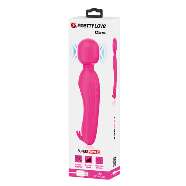 PRETTY LOVE CURTIS, 7 vibrationsfunktioner 5 niveauer af hastighedskontrol