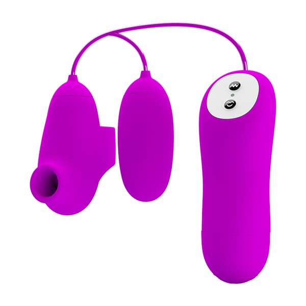 PRETTY LOVE VIBRO BULLETS, 12+12 stimulationsfunktioner