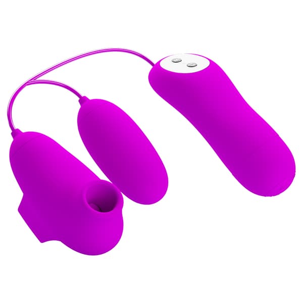 PRETTY LOVE VIBRO BULLETS, 12+12 stimulationsfunktioner