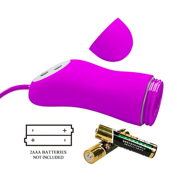 PRETTY LOVE VIBRO BULLETS, 12+12 stimulationsfunktioner