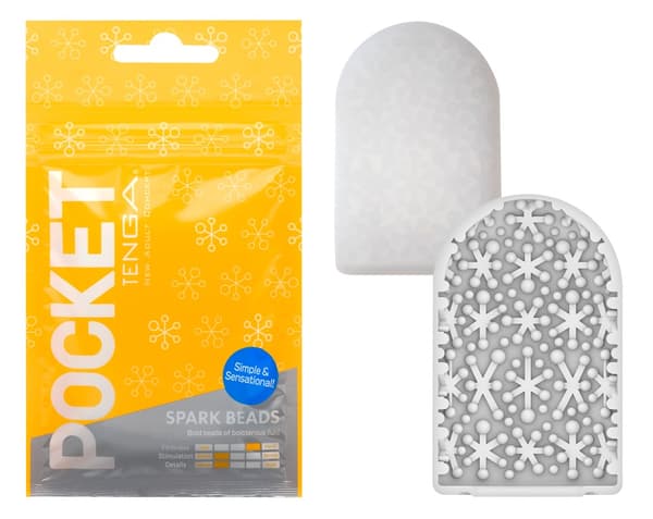 Taskuiset Tenga Spark Beads -helmet