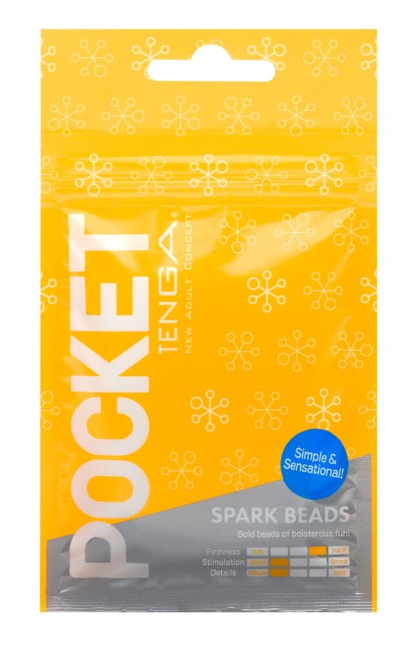 Taskuiset Tenga Spark Beads -helmet
