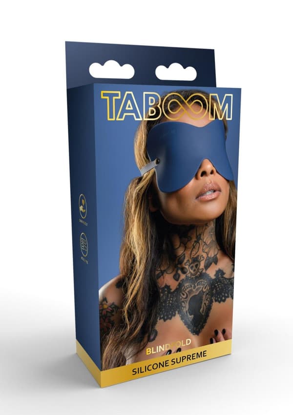 Silikone maske blå