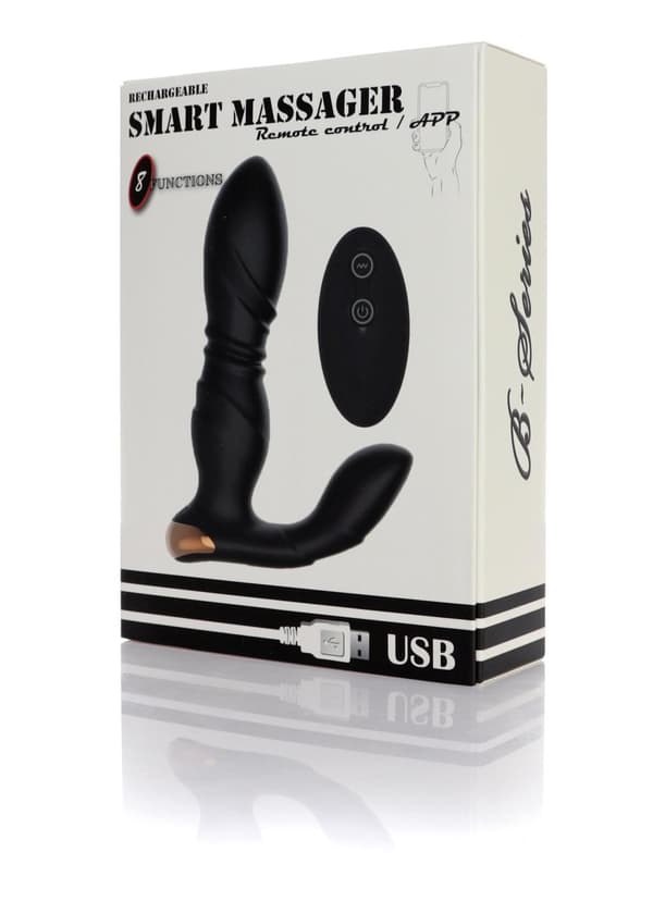 Smart Massager USB 8 Funktioner / APP + Fjärrkontroll