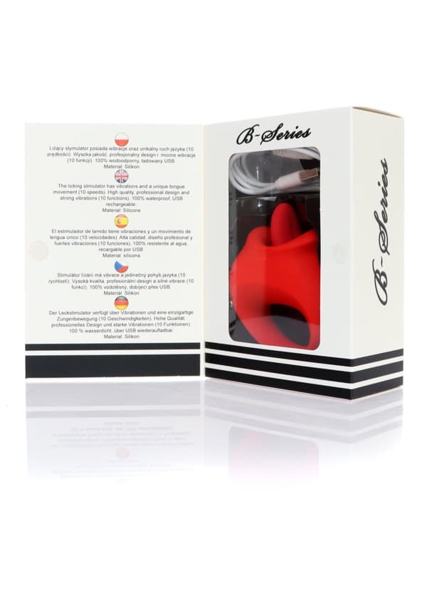 Genopladelig slikkestimulator USB 10 funktioner